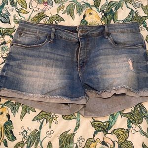 Blue Jean Shorts